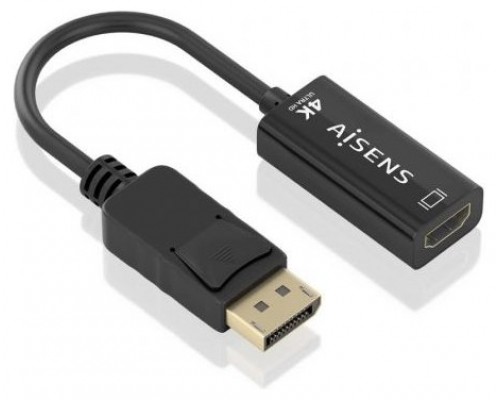 CONVERSOR DISPLAYPORT A HDMI 4K60HZ DPM-HDMIH NEGRO