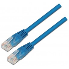 CABLE RED UTP CAT5E RJ45 AISENS 0.5M AZUL