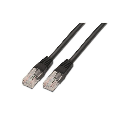 AISENS - CABLE DE RED LATIGUILLO RJ45 CAT.6 UTP AWG24, NEGRO, 3.0M-SX3 AISENS - CABLE DE RED LATIGUILLO RJ45 CAT.6 UTP AWG24, NEGRO, 3.0M