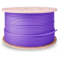 AISENS - CABLE DE RED RJ45 LSZH CAT.6 UTP RIGIDO AWG23 CCA (ALEACION), VIOLETA, 305M