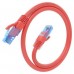 AISENS - CABLE DE RED LATIGUILLO RJ45 CAT.6 UTP AWG26 CCA, ROJO, 5.0M