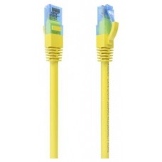 AISENS - CABLE DE RED LATIGUILLO RJ45 CAT.6 UTP AWG26 CCA, AMARILLO, 25CM