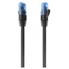 AISENS - CABLE DE RED LATIGUILLO RJ45 CAT.6 UTP AWG26 CCA, NEGRO, 30CM