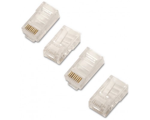 CONECTOR RJ45 8 HILOS CAT.5E AWG24 (100 UDS) AISENS