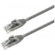 AISENS - CABLE DE RED LATIGUILLO RJ45 LSZH CAT.6A 500 MHZ UTP AWG24, GRIS, 3.0M