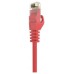 AISENS - CABLE DE RED LATIGUILLO RJ45 LSZH CAT.6A 500 MHZ UTP AWG24, ROJO, 0.5M