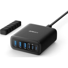 CARGADOR SOBREMESA ANKER DE ESCRITORIO 112W 6 PUERTOS NEGRO