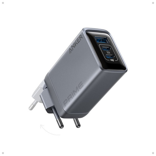 CARGADOR ANKER PRIME CHARGER(100W 3 PORTS GAN)-SX19 CARGADOR ANKER PRIME CHARGER(100W 3 PORTS GAN)