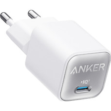CARGADOR DE PARED ANKER ZOLO 30W 1 PUERTO USB-C BLANCO-SX4 CARGADOR DE PARED ANKER ZOLO 30W 1 PUERTO USB-C BLANCO