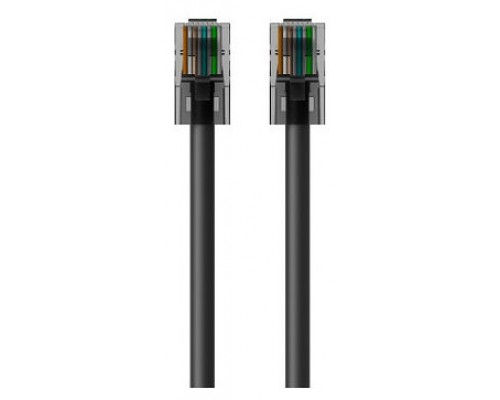 Belkin RJ45-RJ45, Cat6, 2m cable de red Negro (Espera 4 dias)