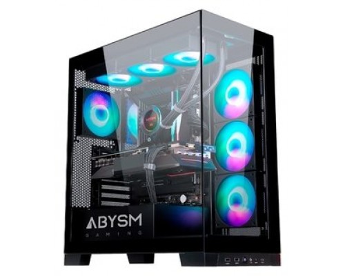 CAJA ATX ABYSM GAMING DANUBE SAVA H500  BLACK ARGB