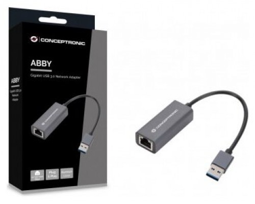 ADAPTADOR USB 3.0 A RJ45 GIGABIT ETHERNET CONCEPTRONIC