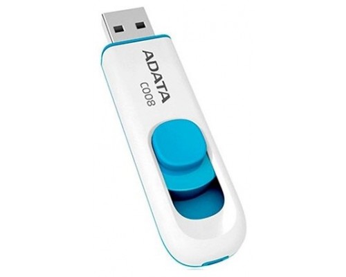 ADATA Lapiz Usb C008 64GB USB 2.0 Blanco/Azul