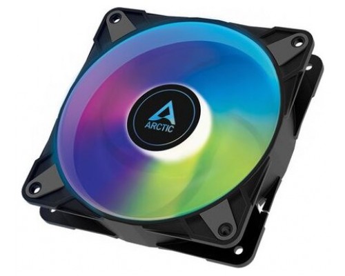 VENTILADOR 12CM ARCTIC P12 PWM PST NEGRO A-RGB (Espera 4 dias)