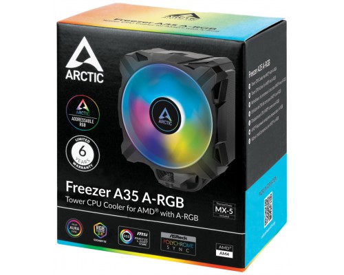 REFRIGERADOR CPU ARCTIC FREEZER A35 A-RGB AMD (Espera 4 dias)