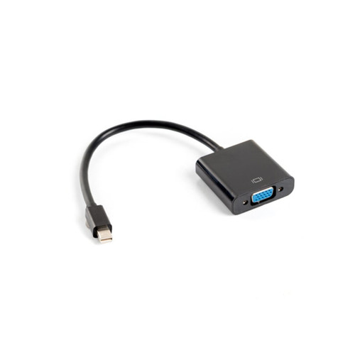 ADAPTADOR LANBERG MINIDISPLAYPORT MACHO/VGA HEMBRA 20CM NEGRO-SX6 ADAPTADOR LANBERG MINIDISPLAYPORT MACHO/VGA HEMBRA 20CM NEGRO