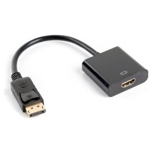 ADAPTADOR LANBERG DISPLAYPORT MACHO/HDMI HEMBRA 10CM-SX2 ADAPTADOR LANBERG DISPLAYPORT MACHO/HDMI HEMBRA 10CM