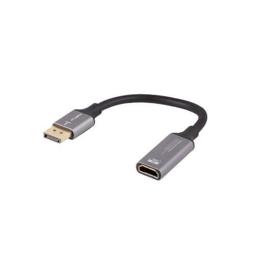 ADAPTADOR LANBERG 4K DISPLAYPORT MACHO/HDMI HEMBRA 20CM-SX4 ADAPTADOR LANBERG 4K DISPLAYPORT MACHO/HDMI HEMBRA 20CM
