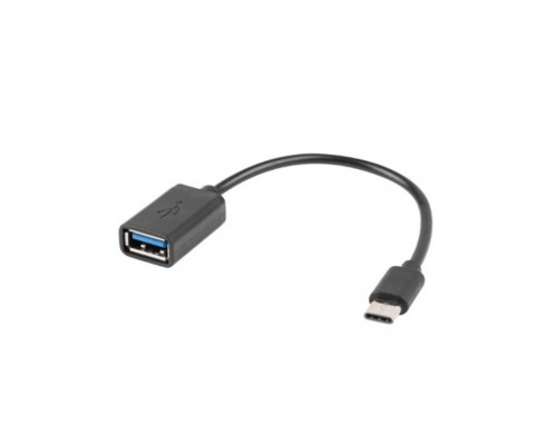 ADAPTADOR LANBERG OTG USB-C(M) A USB-A 2.0 (H) 15 CM NEGRO
