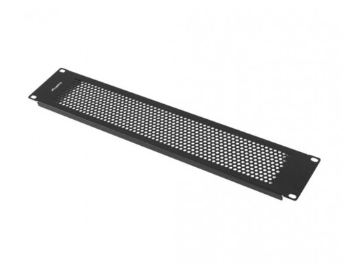 PANEL CIEGO LANBERG 2U 19" PERFORADO NEGRO
