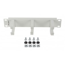 ORGANIZADOR DE CABLES LANBERG 3 ANILLAS 10" 1U TIPO B GRIS