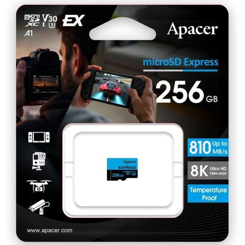 APACER-MICROSD AP256GMCEXG3X17-SX11 APACER-MICROSD AP256GMCEXG3X17