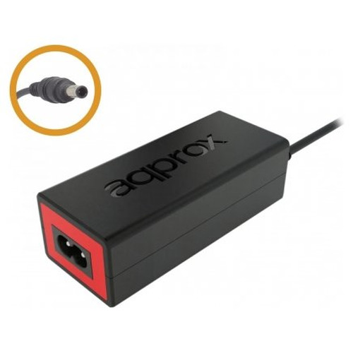 AC ADAPTER PARA TOSHIBA NOTEBOOK 65W 5.5x2.5mm APPROX (Espera 4 dias)