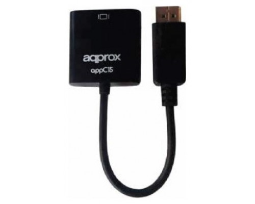 ADAPTADOR DISPLAYPORT A VGA APPROX APPC15