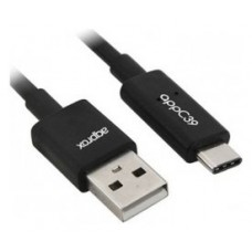 CABLE USB 2.0  A USB TYPE-C CONECTORES METALICOS APPROX (Espera 4 dias)