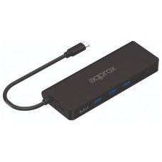 DOCKING USB-C APPROX APPC53 A 1xHDMI 4K 3xUSB-A 3.0