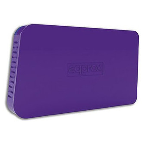 CAJA EXTERNA USB 2.5"" SATA 3.0 MORADO APPROX (Espera 4 dias)-SX3 CAJA EXTERNA USB 2.5"" SATA 3.0 MORADO APPROX (Espera 4 dias)