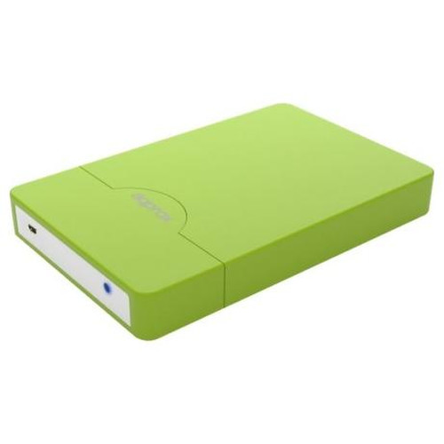 CAJA EXTERNA USB 2.5"" SATA SCREWLESS VERDE APPROX (Espera 4 dias)-SX3 CAJA EXTERNA USB 2.5"" SATA SCREWLESS VERDE APPROX (Espera 4 dias)