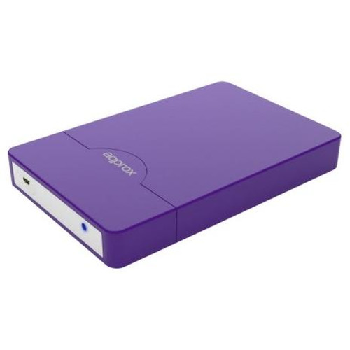 CAJA EXTERNA USB 2.5"" SATA 3.0 SCREWLESS MORADO APPROX (Espera 4 dias)-SX3 CAJA EXTERNA USB 2.5"" SATA 3.0 SCREWLESS MORADO APPROX (Espera 4 dias)