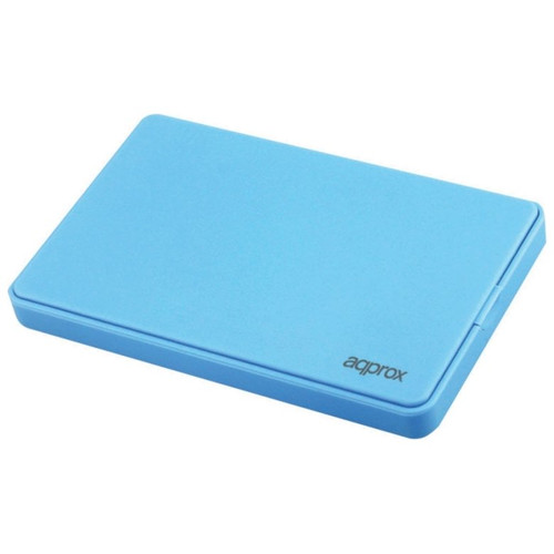 CAJA EXTERNA USB 2.5"" SATA SCREWLESS AZUL CLARO APPROX (Espera 4 dias)-SX3 CAJA EXTERNA USB 2.5"" SATA SCREWLESS AZUL CLARO APPROX (Espera 4 dias)
