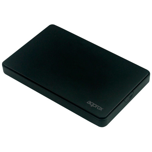 CAJA EXTERNA USB 2.5"" SATA 3.0 SCREWLESS NEGRO APPROX (Espera 4 dias)-SX3 CAJA EXTERNA USB 2.5"" SATA 3.0 SCREWLESS NEGRO APPROX (Espera 4 dias)
