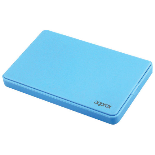 CAJA EXTERNA USB 2.5"" SATA USB 3.0 SCREWLESS AZUL CLARO APPROX (Espera 4 dias)-SX3 CAJA EXTERNA USB 2.5"" SATA USB 3.0 SCREWLESS AZUL CLARO APPROX (Espera 4 dias)