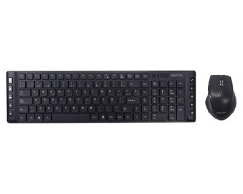 PACK TECLADO Y MOUSE WIRELESS APPROX MX430 DISE¥O