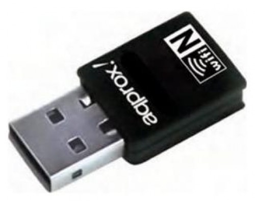 USB WIRELESS 300 Mbps. NANO APPROX (Espera 4 dias)