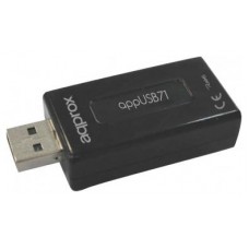 TARJETA DE SONIDO USB 7.1 APPROX  APPUSB71 + VOLUMEN