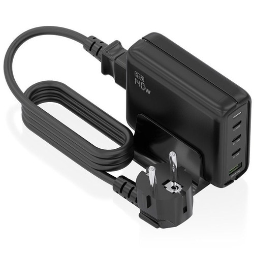 CARGADOR AISENS ASCH-140W4P056-BK-SX14 CARGADOR AISENS ASCH-140W4P056-BK