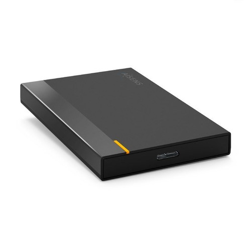 AISENS - CAJA EXTERNA 2,5" ASE-2524B 9.5MM SATA A USB 3.0/USB3.1 GEN1, NEGRA-SX2 AISENS - CAJA EXTERNA 2,5" ASE-2524B 9.5MM SATA A USB 3.0/USB3.1 GEN1, NEGRA