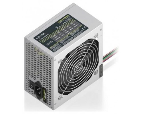 AISENS-FUENTE ALIMENTACION ATX 500W OEM, PLATA