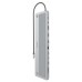 AISENS - USB-C DOCK 12 EN 1, USB-C A 2xHDMI, 1xDISPLAYPORT, 1xRJ45, 3xUSB-A, 1xUSB-C, 1xUSB-C PD, 1xSD, 1xMICRO SD, 1xAudio, GRIS, 30CM
