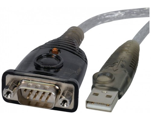 Aten UC232A cambiador de género para cable USB RS-232 Plata (Espera 4 dias)