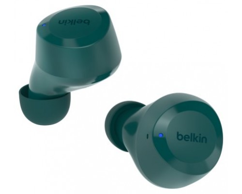 Belkin SoundForm Bolt Auriculares Inalámbrico Dentro de oído Llamadas/Música/Deporte/Uso diario Bluetooth Verde azulado (Espera 4 dias)