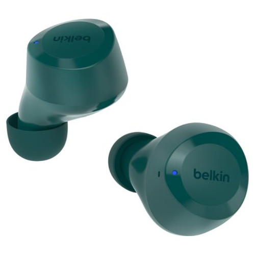 Belkin SoundForm Bolt Auriculares Inal&aacute;mbrico Dentro de o&iacute;do Llamadas/M&uacute;sica/Deporte/Uso diario Bluetooth Verde azulado (Espera 4 dias)