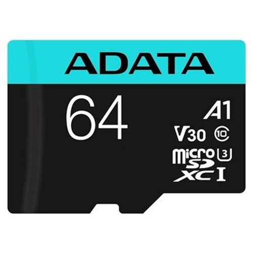 ADATA microSDXC/SDHC UHS-I U3 64GB c/adapt-SX7 ADATA microSDXC/SDHC UHS-I U3 64GB c/adapt
