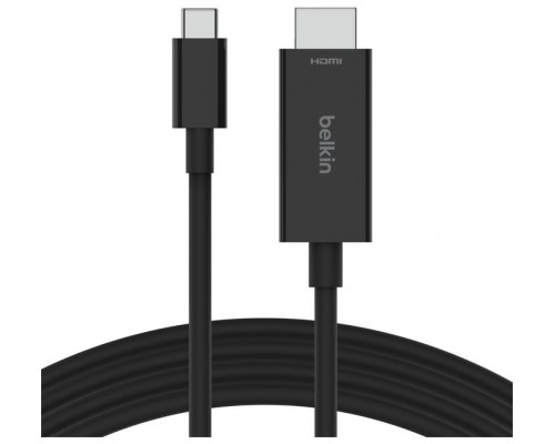 CABLE HDMI BELKIN AVC012BT2MBK HDMI 2.1 MACHO A USB-C