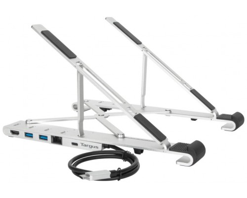 SOPORTE PARA PORTATIL TARGUS PORTABLE STAND AND DOCK 15,6" PLATA