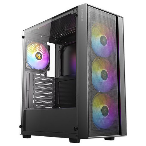CAJA ANTEC AX65 ARGB ATX NEGRO 4XVENT 120MM 2XUSB SN FUENTE-SX10 CAJA ANTEC AX65 ARGB ATX NEGRO 4XVENT 120MM 2XUSB SN FUENTE